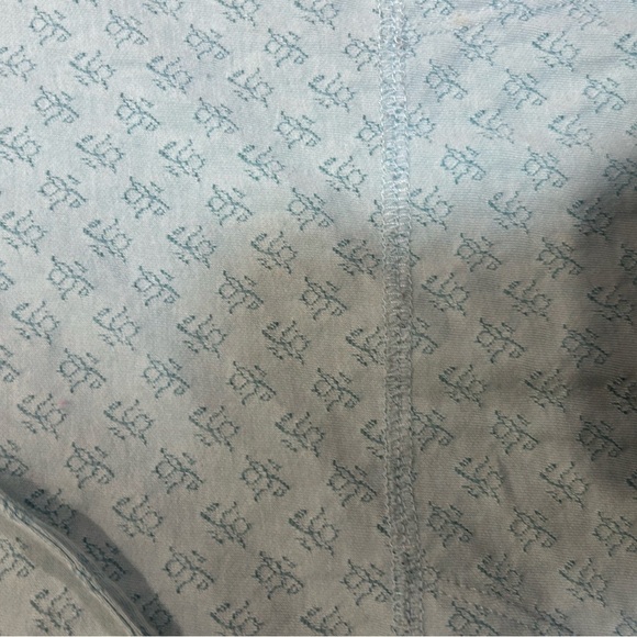 Tommy Hilfiger Y2K Blue V-Neck Hooded Top - Picture 4 of 4